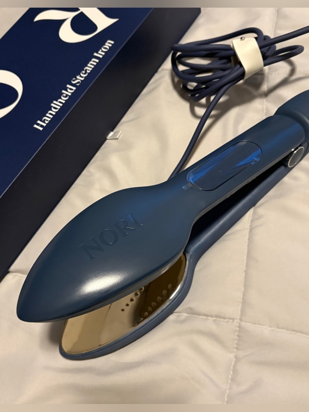 NORi Handheld Steamer Brush - Deep Navy
